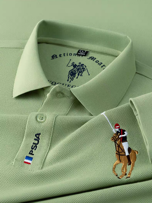 Celadon Crest Heritage Polo T-Shirt